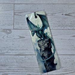 Green Dragon Fantasy Metal Bookmark – Local Pick Up