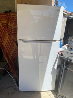 White medium refrigerator