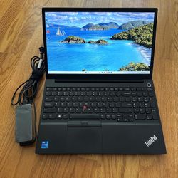 15.6 inches Lenovo ThinkPad E15 G2 Laptop Win11 Pro i7 1165G7 4-Cores @2.8Ghz SSD 512Gb RAM 16Gb Microsoft Office - Product 2022 