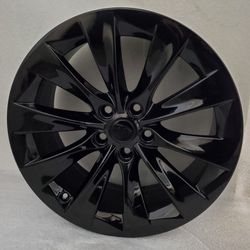 Tesla Black Wheels Rims OEM Original Stock 