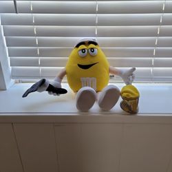 M&M Yellow Painter Plush