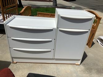 Baby changing dresser!