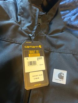 Never worn Black XL Carhartt Coat