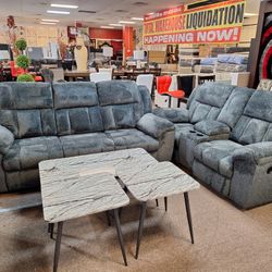 Sofa And Love Seat Reclinig 
