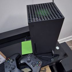 Xbox Series X with Headset, Controllers And Games 