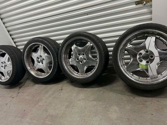 Work Euroline DH Wheels with Tires - Set of 4…son para una troca Ford, 2001  235 40 24