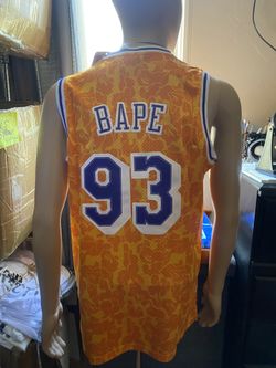 Los Ángeles Lakers Bape # 90 Size Small 