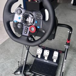 Logitech G29 + Racing Wheel Stand