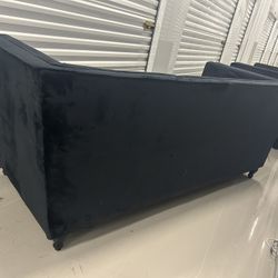 Black Velvet Couches 