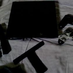 PS4 and 2 CONTROLLERS