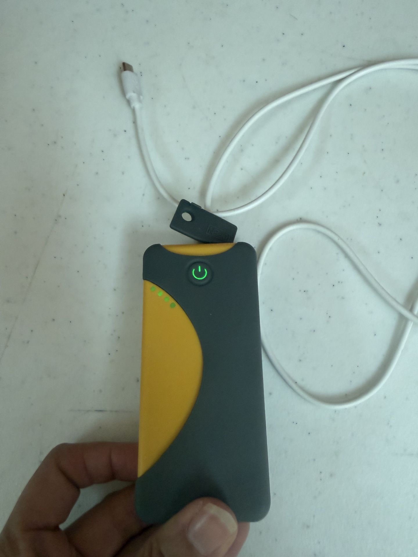 Portable power bank for iPhone or iPad charger, great for traveling, Works great, just don’t use it