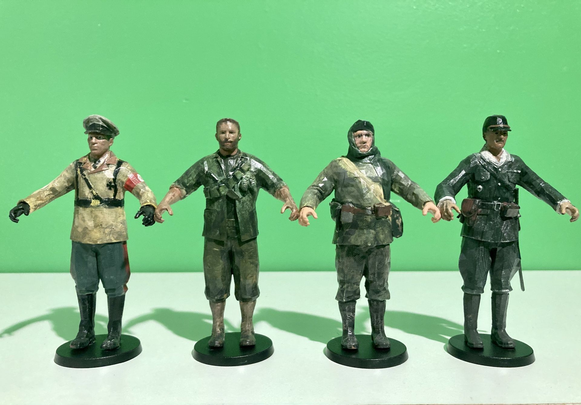 Black Ops Zombies Figures