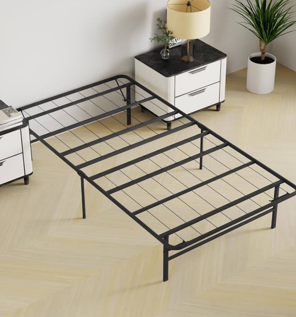 Twin Size Metal Bed Frame 