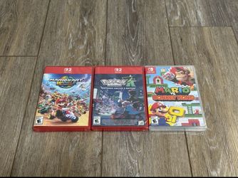 Nintendo Switch 2 Video Games - Mario Kart World, Mario vs. Donkey Kong, Pokémon Legends: Z-A