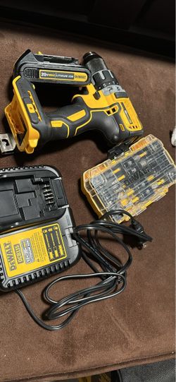 DEWALT 20V Max Drill with Charger and Bit Set