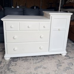 Ragazzi White Dresser Changing Table
