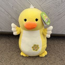 14” hugmees squishmallow divina the duck