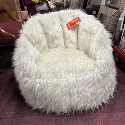 Ivory Soft Bag Chair