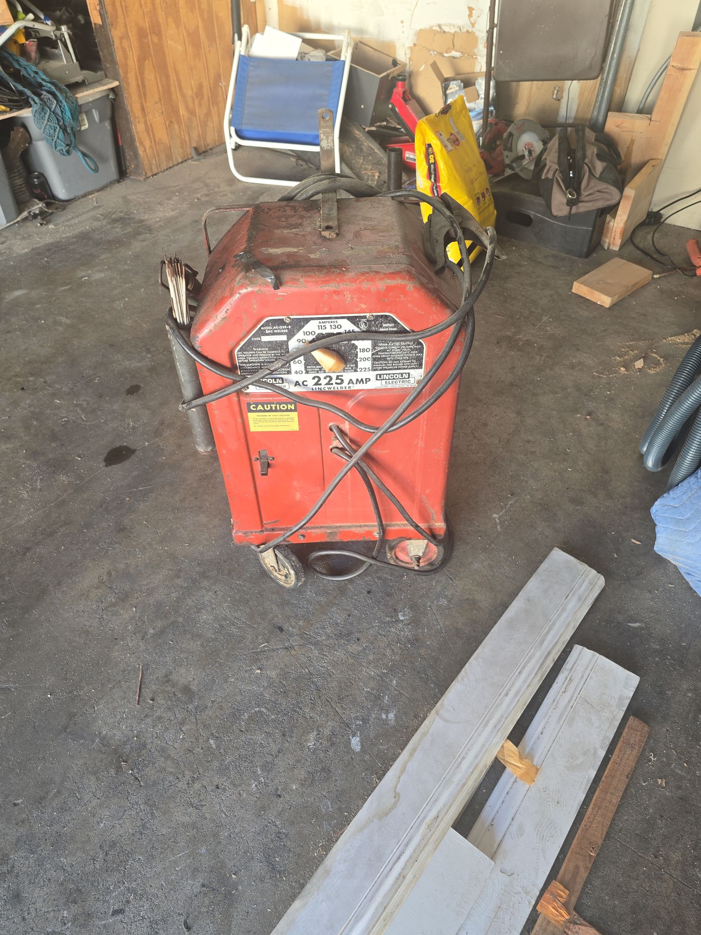 Lincoln ac welder 225 amp