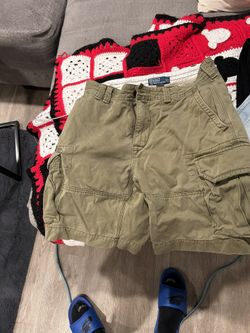 Green Men’s Ralph Lauren Cargo Shorts 