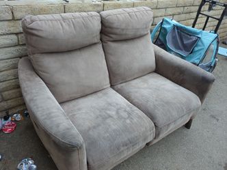 2-Seat Fabric Loveseat Sofa