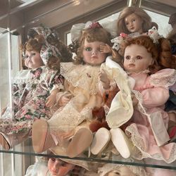 Vintage Porcelain Dolls