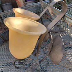 Pair Wall Decor/candle Holders 