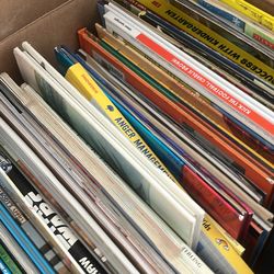 Box of children’s books