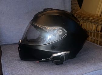 Scorpion Helmet with Sena Bluetooth System
