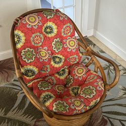 Rattan rocking chair