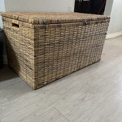 Rattan Basket Storage