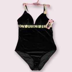 NWT Juicy Couture Velvet Holiday Bodysuit