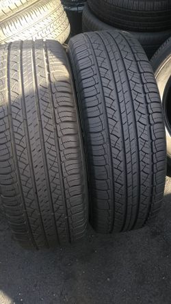Two good Michelin tires for sale