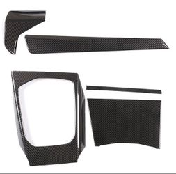 ABS Carbon Fiber interior Trim Cover Set Fits BMW 330i 430i G20 G21 G22 2020-22