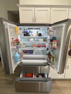 Midea Stainless Steel Refrigerator