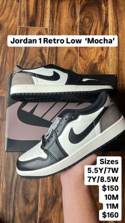 Jordan 1 Retro Low ‘mocha’ 