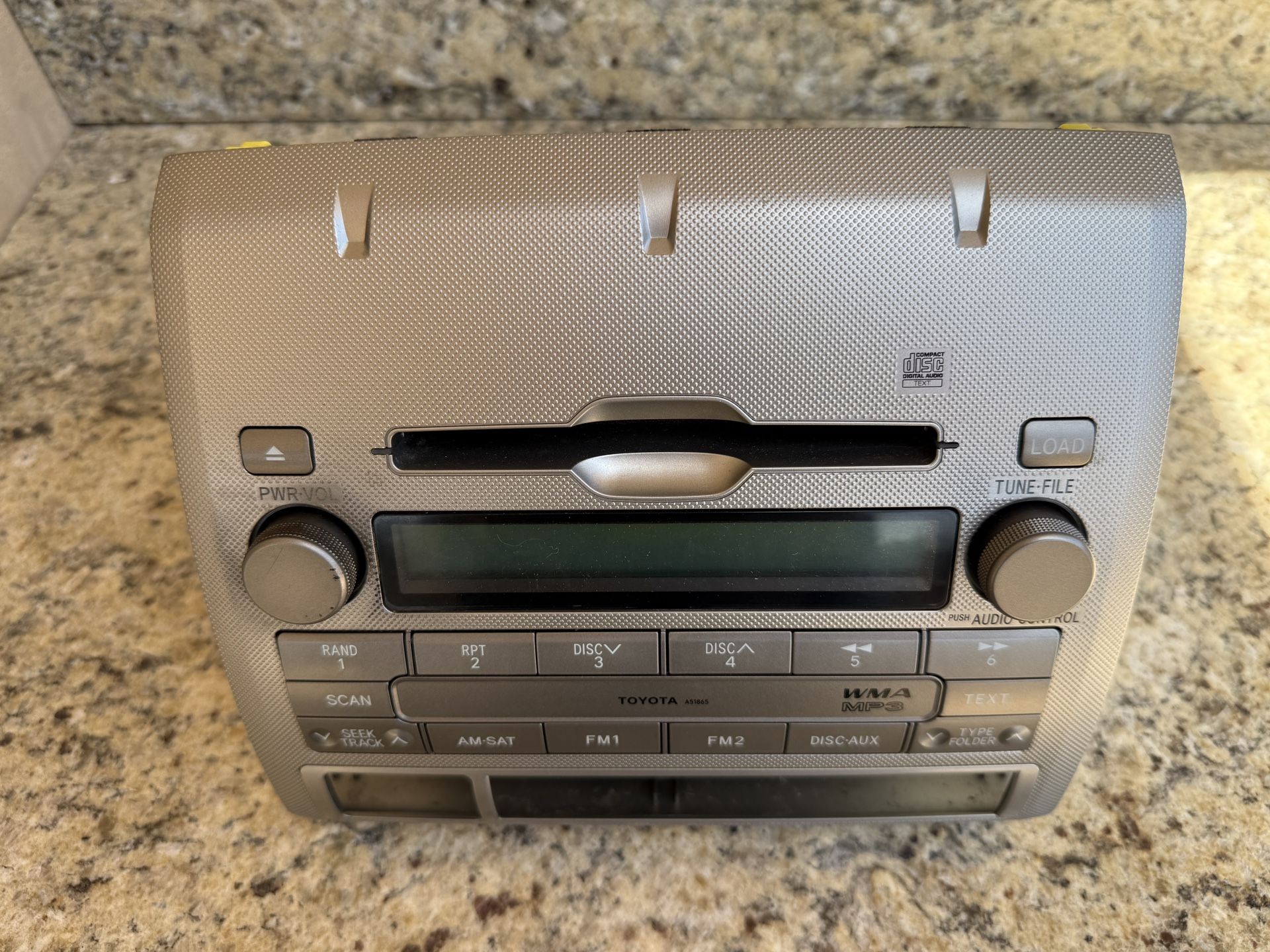 Toyota Tacoma OEM Head unit