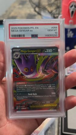 Mega Gengar ex PSA 10 Pokémon Card #056