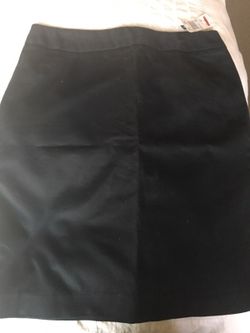 Black knee length skirt - size 10