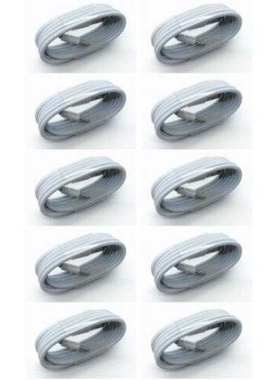 10 Pack 3Ft USB Lightning Cable Charger For Apple iPhone X 10 8 7 6 Plus 5se