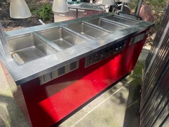 Portable 5 hot food station