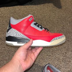 Jordan 3 Fire Red