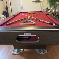 Wolverine 7 foot pool table