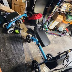 Matching Adult And Child Knee Scooters