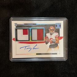 Trey Lance Auto /35 Panini Impeccable