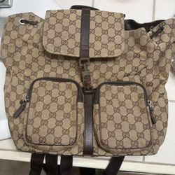 Gucci backpack authentic