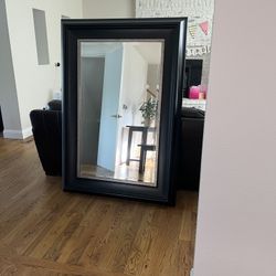 Large Framed Wall Mirror
