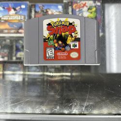 Pokemon Snap N64 $15 Gamehogs 11am-7pm