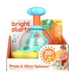 Press And Glow Spinner