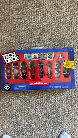 2000s Tech Deck 25th Anniversary Pack Skateboard Toy